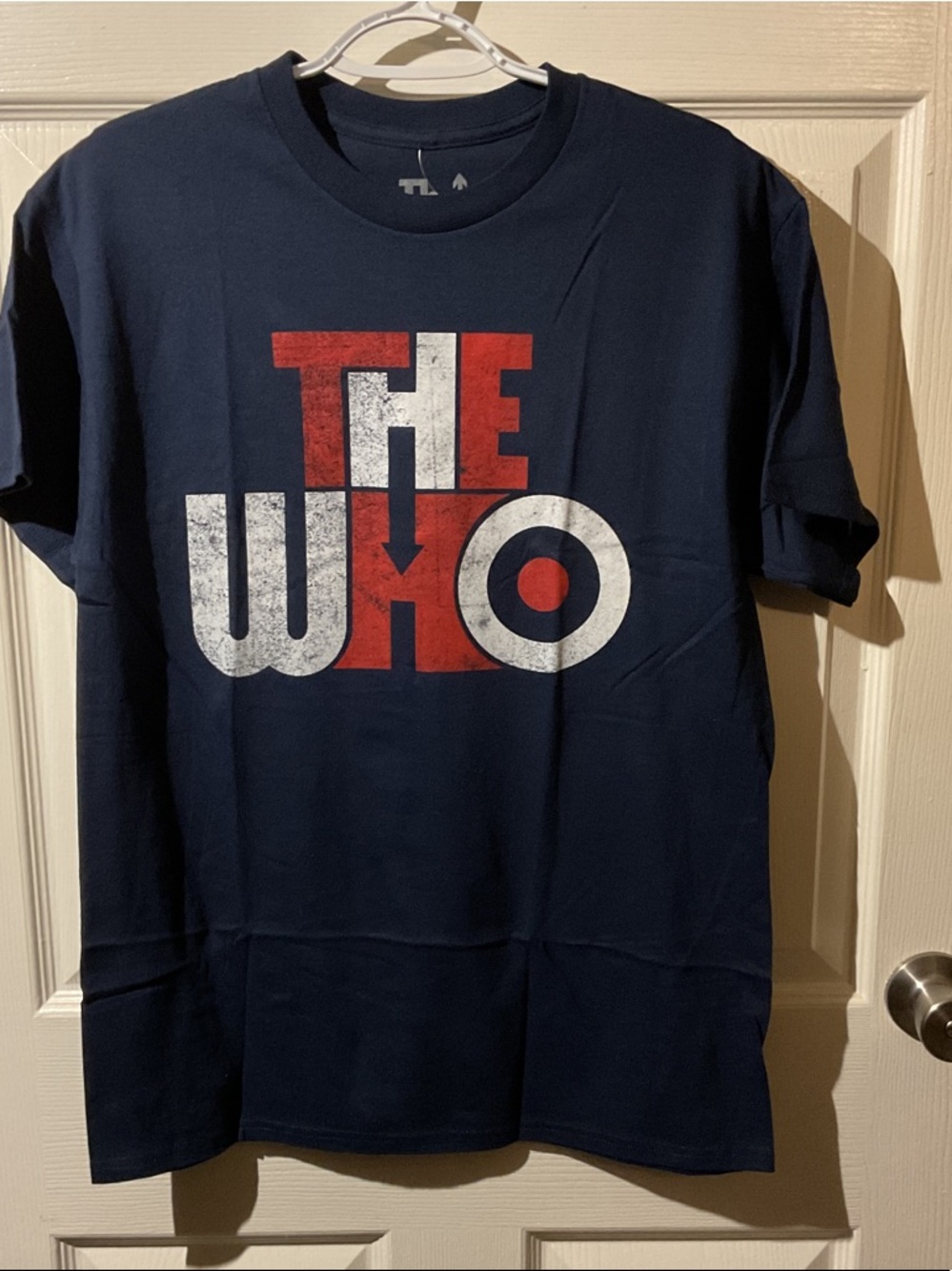 NWT Men's Navy Short Sleeve 'The Who' Graphic Tee